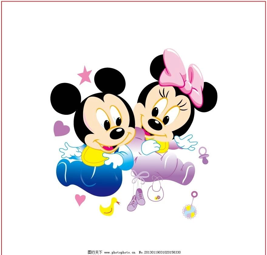 米老鼠 矢量米老鼠 卡通图图片