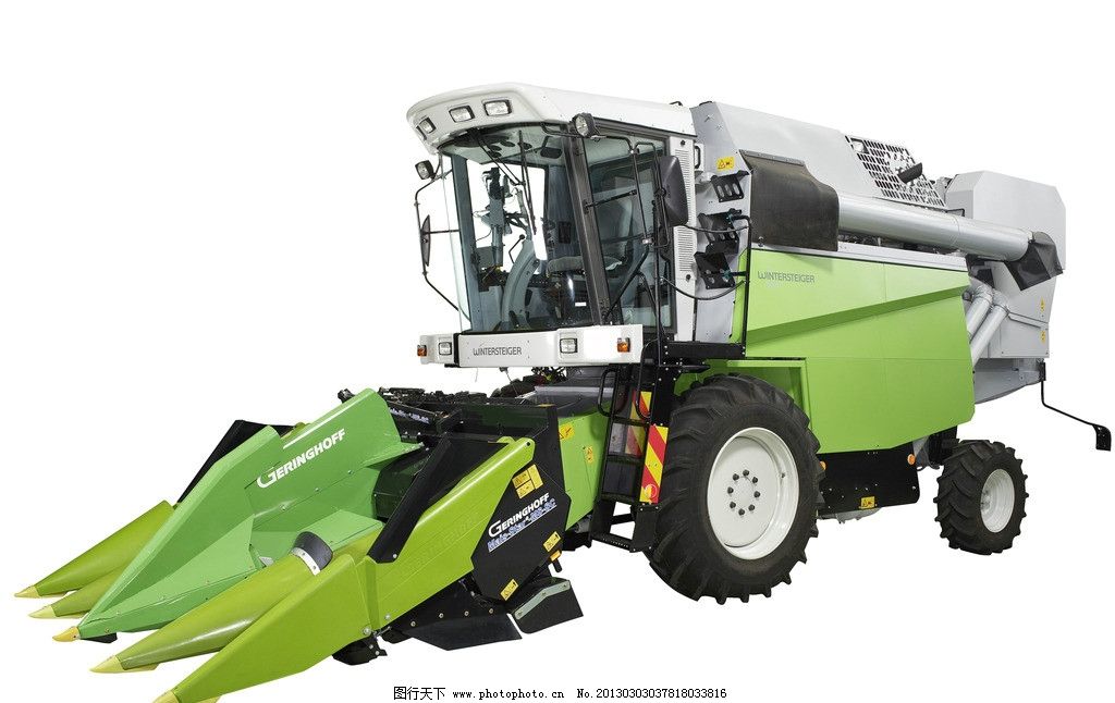 收割机图片_农业生产_现代科技_图行天下图库