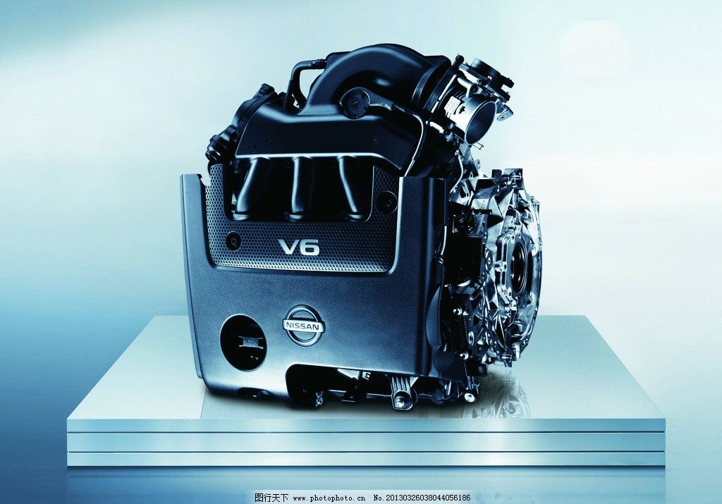 汽车V6fa发动机图片