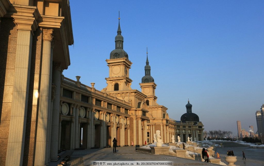 哈尔滨群力音乐公园图片