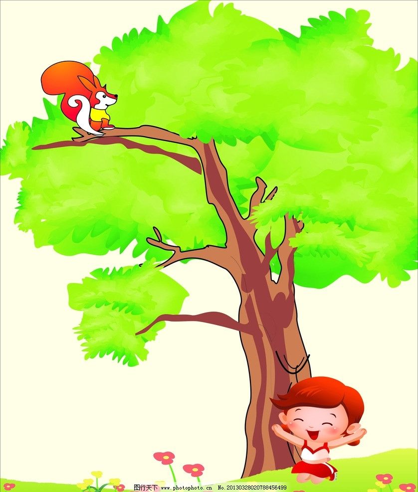 可爱小孩图唯美风景图树的图片_皮皮网 可爱小孩图唯美风景图树的图片