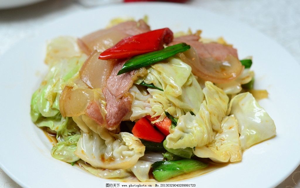 手撕包心菜图片