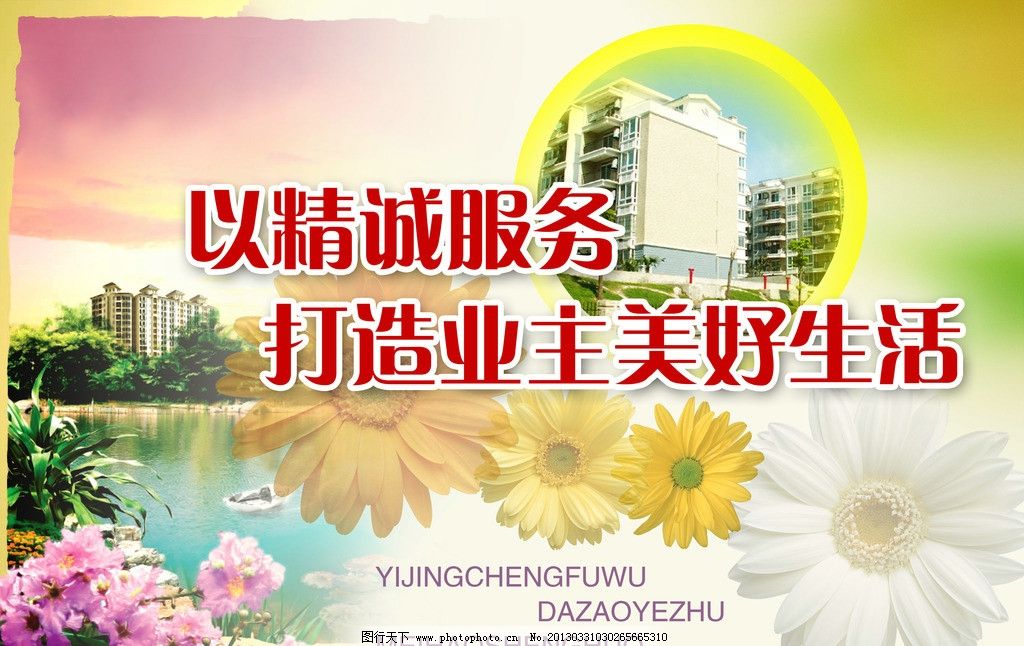 共建和谐社区,宣传类展板