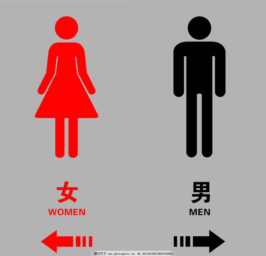 男性和女性人口群体信息图表。百分比男人和女人的人孤立矢量插图。具有不同年龄剪影元素的性别插画图片素材_ID:417231307-Veer图库