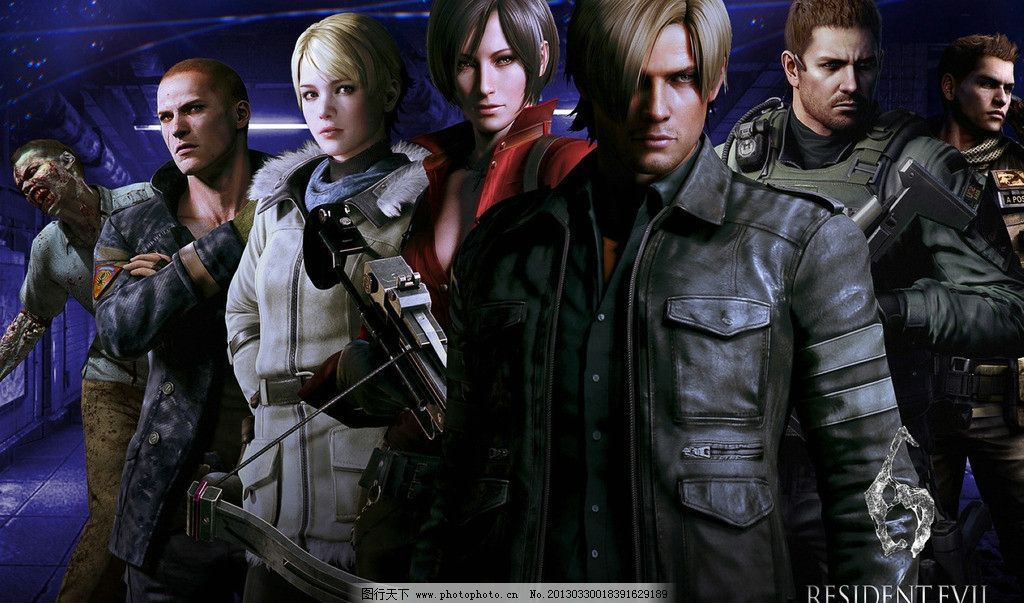 生化危机游戏人物,游戏壁纸,动漫壁纸,游戏,网游动漫,CG壁纸,生化危机,动漫人物,动漫动画,设计,72DPI,JPG